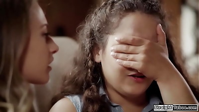 StraightTaboo.com - Brown-haired lets the nerd man who posted porn movies penetrate her so he deletes them.The petite tits honey deep-throats his spunk-pump and he eats her pussy.Then is torn up